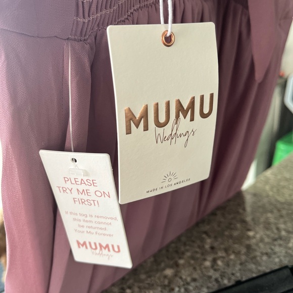 Show Me Your MUMU midi dress in Antique Rose Chiffon - Picture 4 of 9